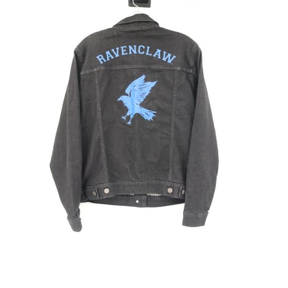 Harry Potter juniors Size L Ravenclaw Denim Jacket - Picture 1 of 12